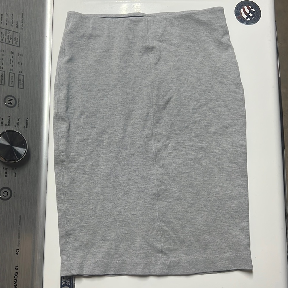 Philosophy Gray Pencil Skirt